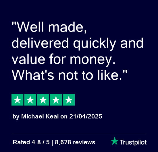Independent review from TrustPilot - visit https://uk.trustpilot.com/review/simplyplastics.com