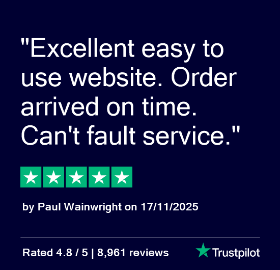 Independent review from TrustPilot - visit https://uk.trustpilot.com/review/simplyplastics.com