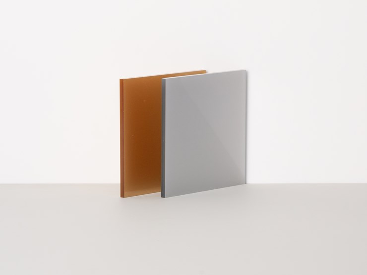 Perspex Metallic Gold Silver