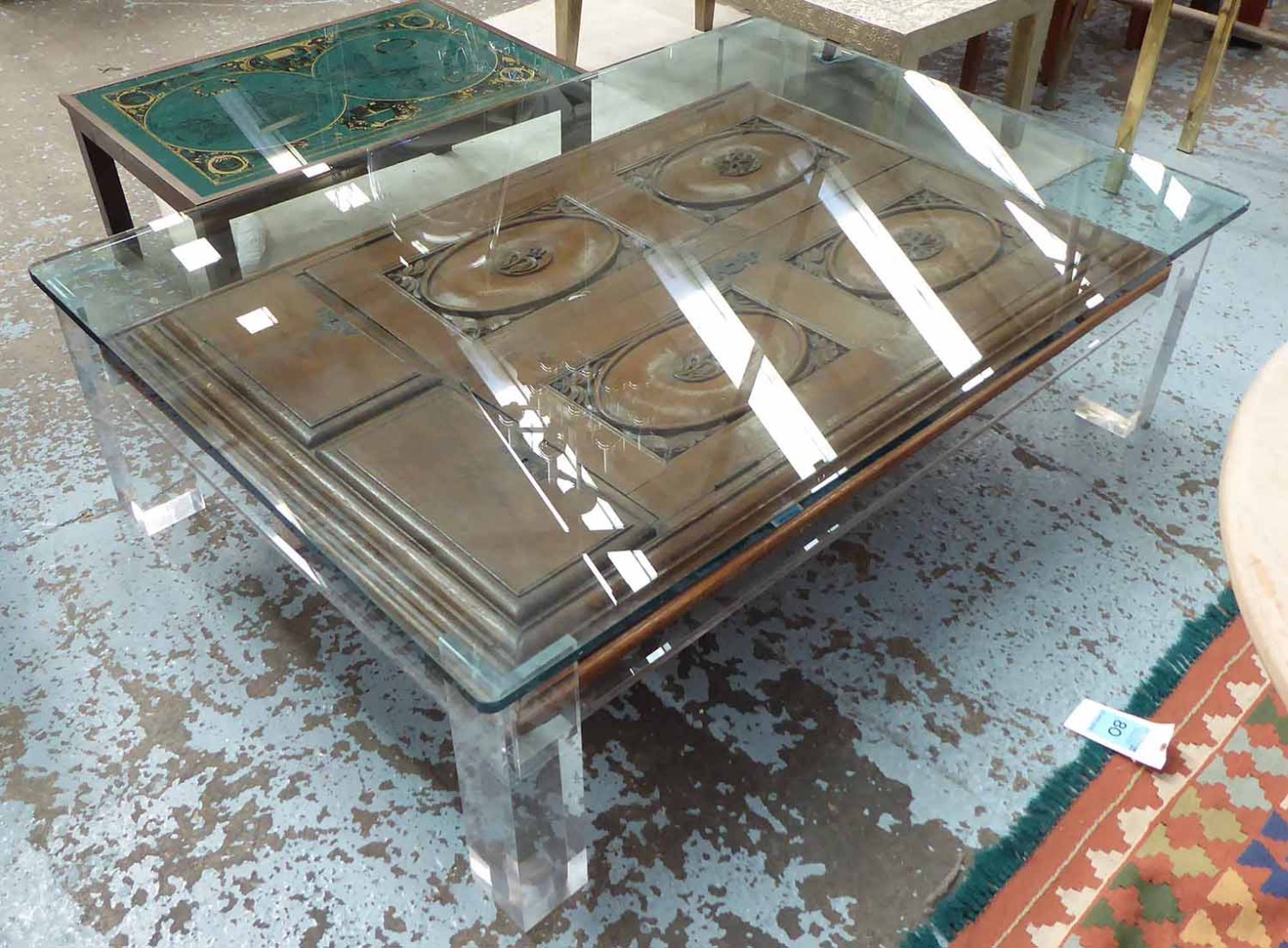Upcycled Perspex Coffee Table