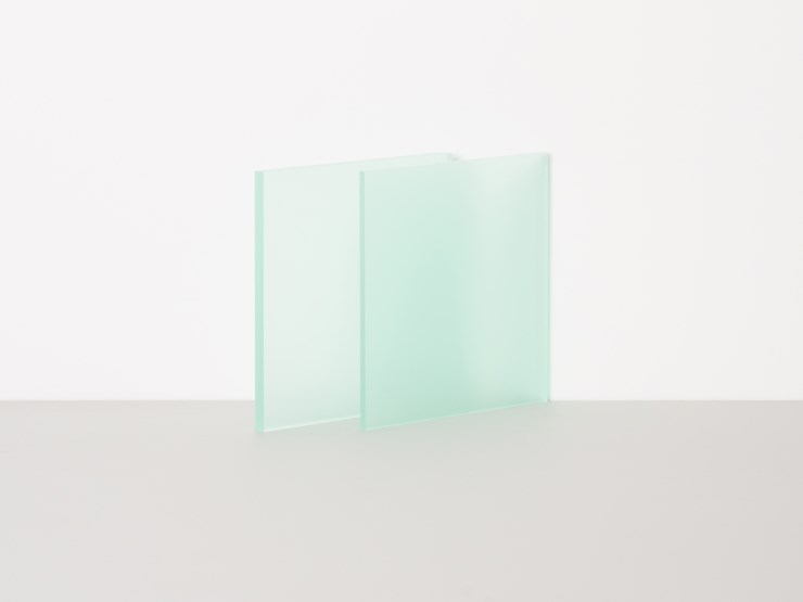 Perspex Frosted Glass Look Glacier Green S26T21