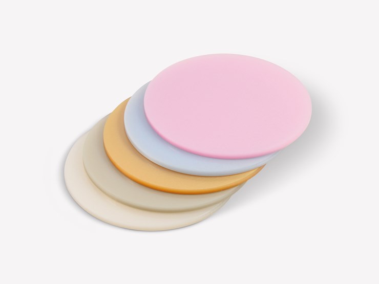 Disc Perspex Pearlescent
