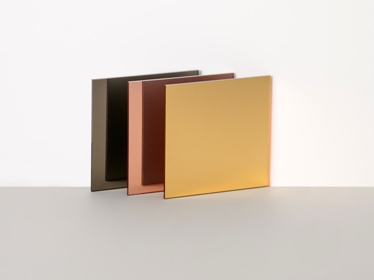 Acrylic Mirror Gold Bronze