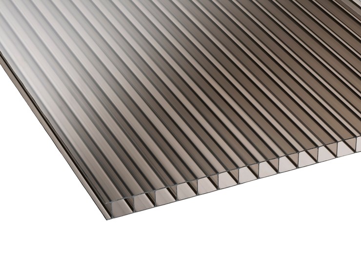 Bronze 10Mm Twinwall Polycarbonate