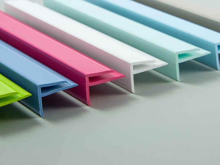 Pvc Hygienic Sation Gloss Wall Cladding Trim External Corner Range