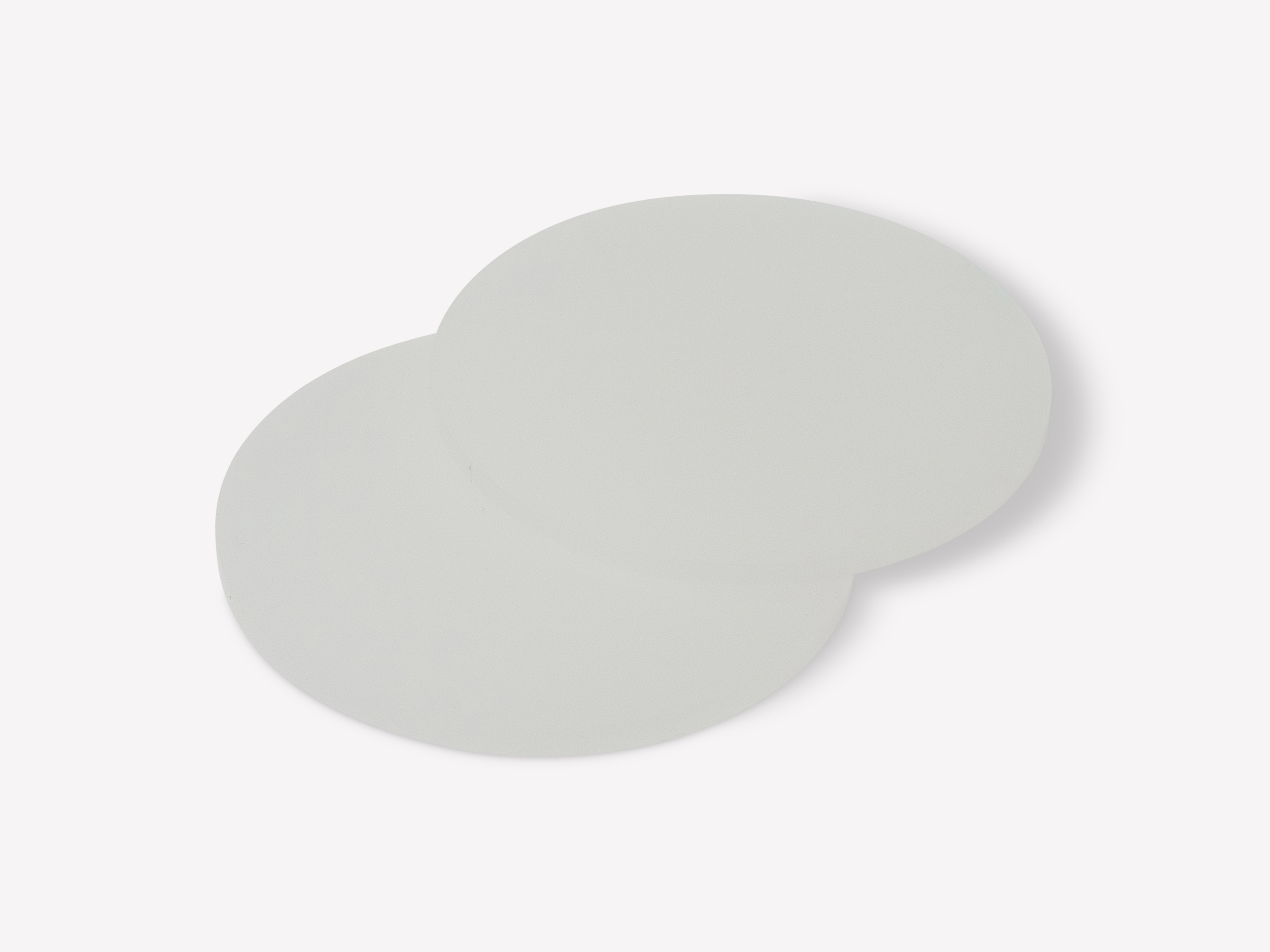 Perspex LED Light Diffusing Opal Acrylic Disc Cut to Size Simply Plastics
