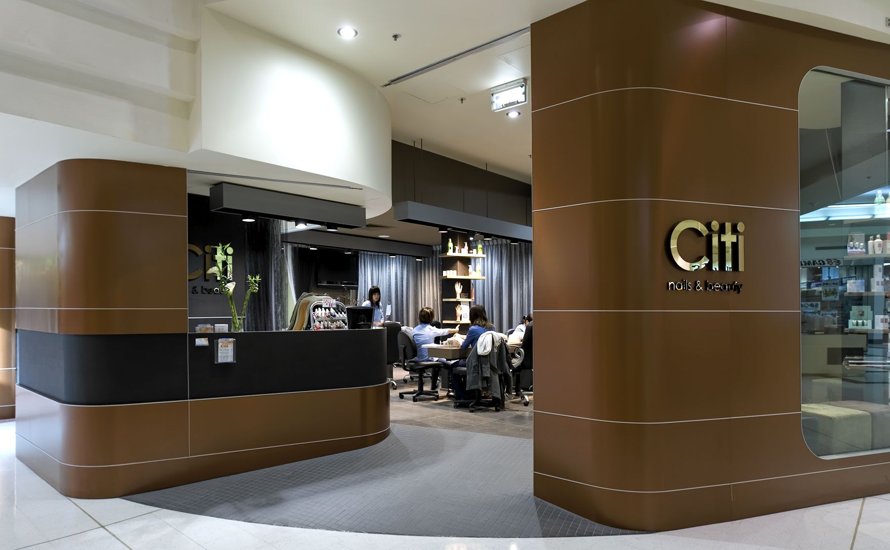 Alupanel used to form interesting design