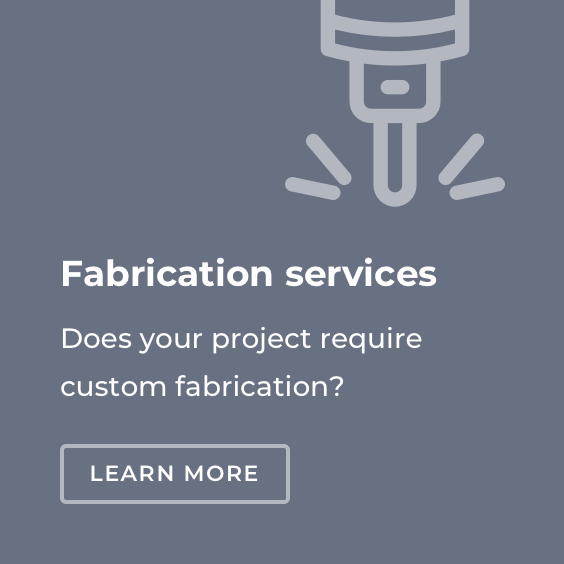 Does your project require custom Perspex fabrication?