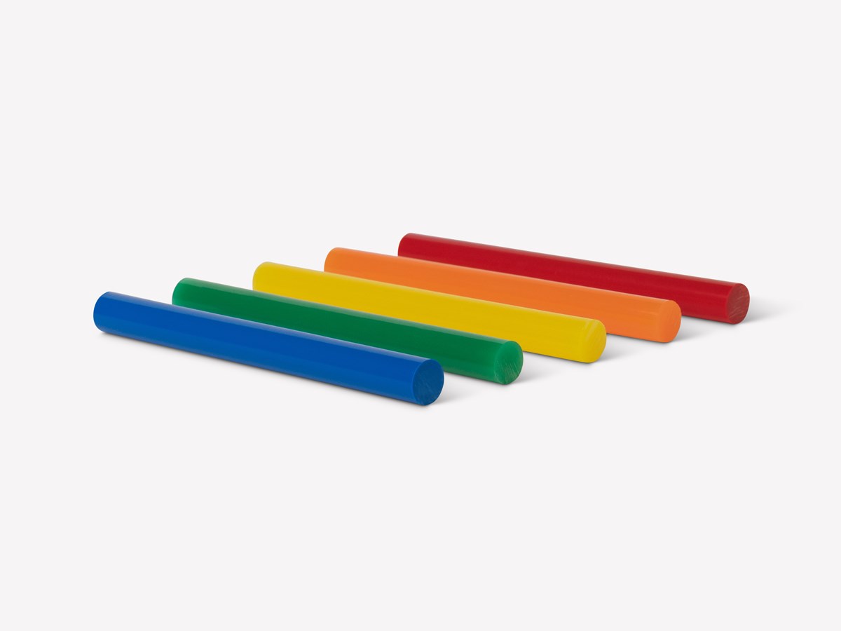 Coloured Extruded Acrylic Rod Cut to Size - Simply Plastics