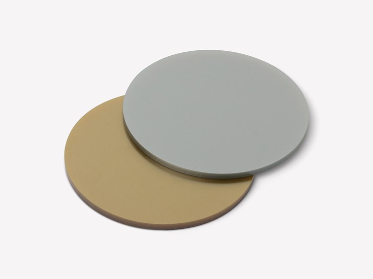 Disc Metallic Gold Silver