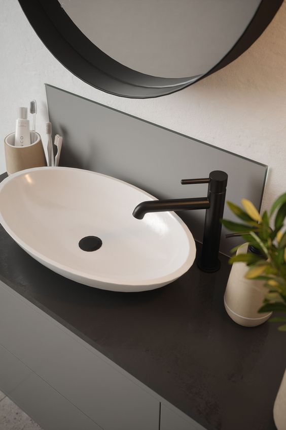 Bathroom Splashback Matte Finish Trends