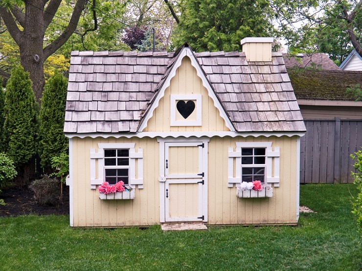 Acrylic Wendy House Windows