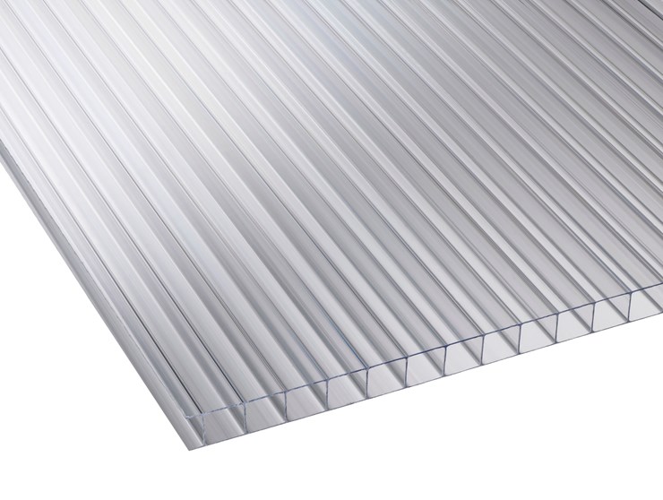 Clear 10Mm Twinwall Polycarbonate