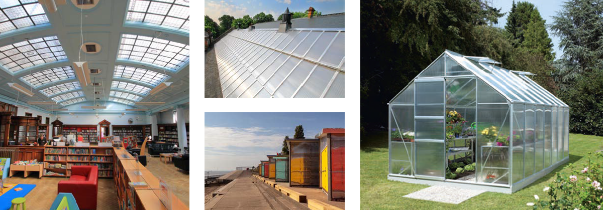Twinwall and Multiwall Polycarbonate Applications