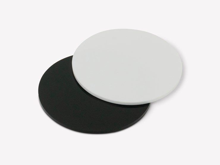 Disc Acrylic Xt Black White
