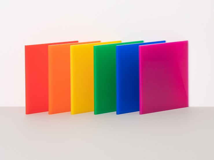 Perspex Spectrum Led Colours