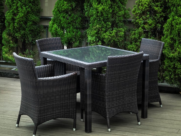 Clear Acrylic Graden Patio Table Top (1)