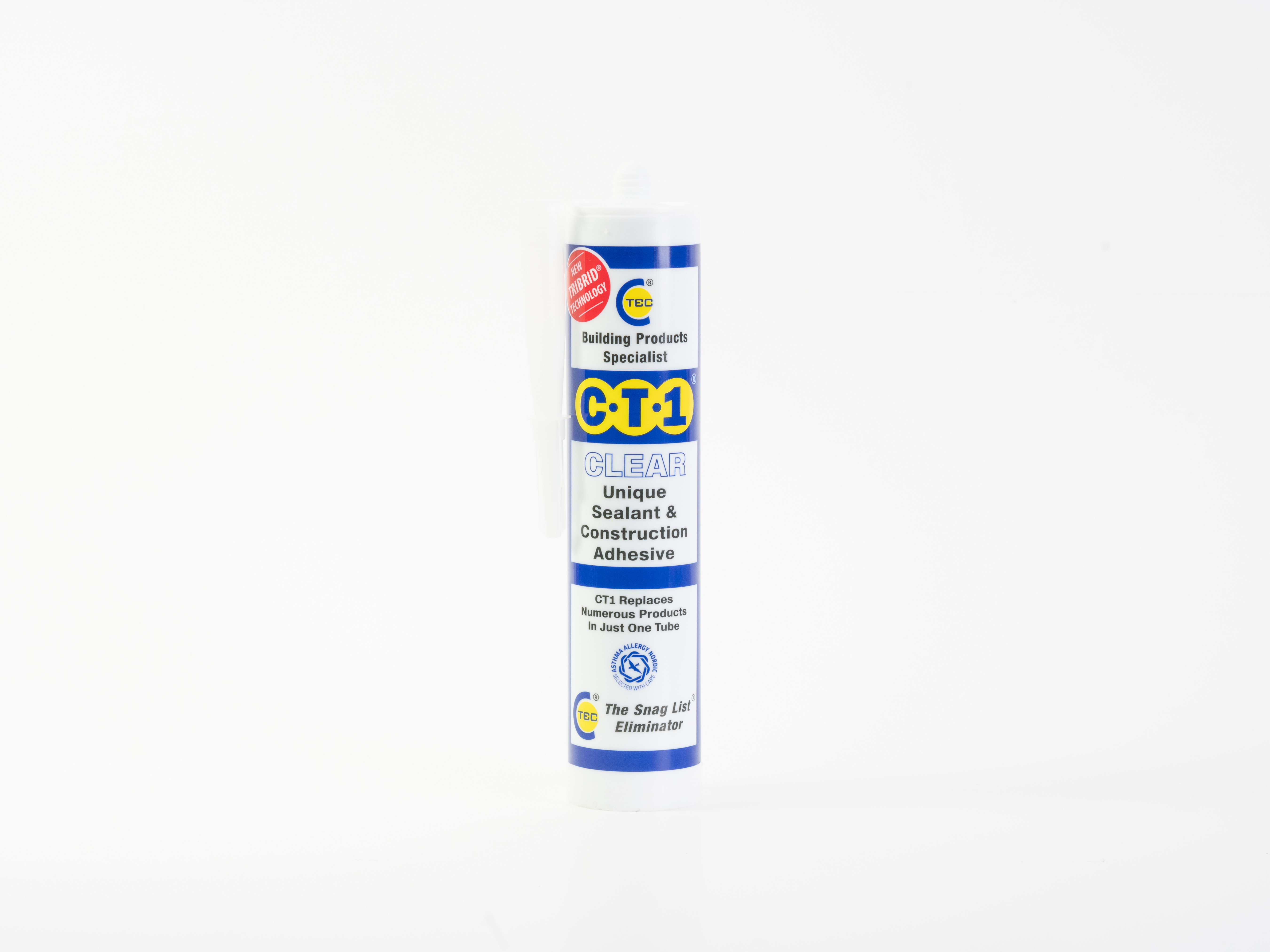 CT1 Adhesive & Sealant 290ml Clear Simply Plastics