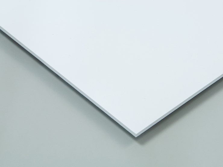 Pvc Hygienic Satin Wall Cladding Sheet White