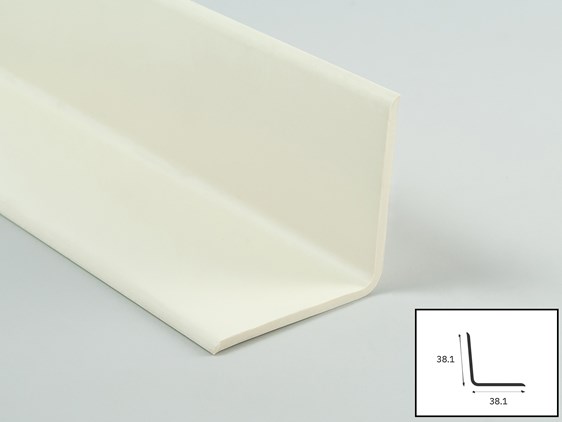 Internal Angle PVC Cladding Profile - Simply Plastics