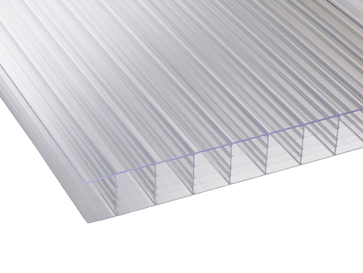 Clear 25Mm Multiwall Polycarbonate