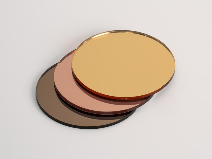 Disc Mirror Metallic