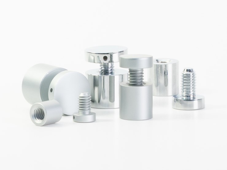 Aluminium Stand Off Fixings